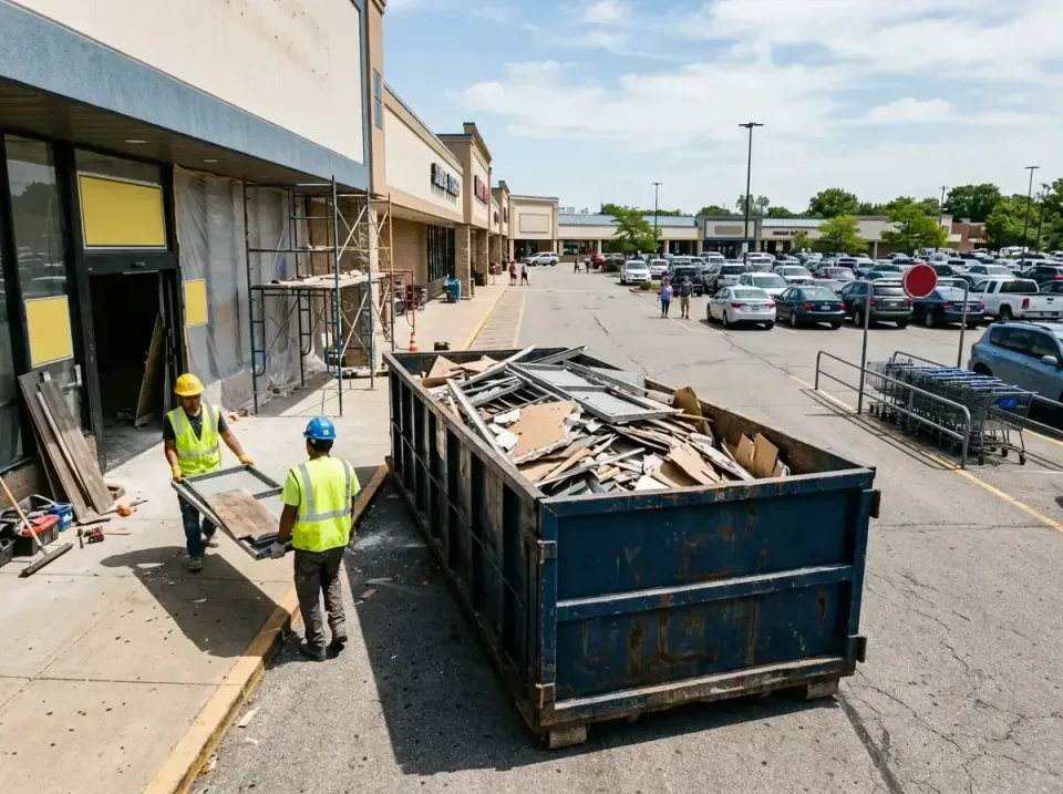 retail-store-renovation-debris-003 — frequently asked questions, Roll-off Dumpster Rentals in Mims, FL